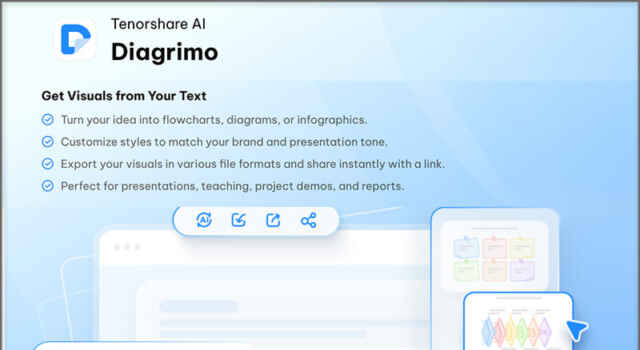 Software: Diagrimo Officially Launches: Turn Text into Visuals Instantly