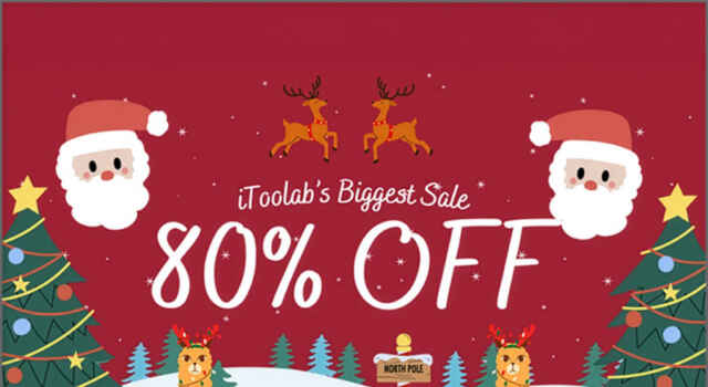 Software: iToolab Christmas Sale 2025 Is Live: The Biggest Sale of the Year
