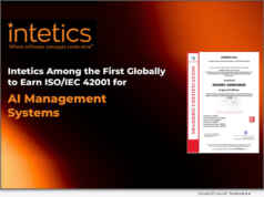 Software: Intetics Among the First Globally to Earn ISO/IEC 42001:2023 Certification for AI Management Systems