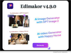Software: Edimakor V4.9.0 Introduces New GPT Image 2 and Character Library for Consistent, Cinematic AI Creation