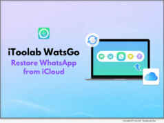 Software: iToolab WatsGo Restores WhatsApp from iCloud without Resetting iPhone