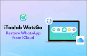 Software: iToolab WatsGo Restores WhatsApp from iCloud without Resetting iPhone
