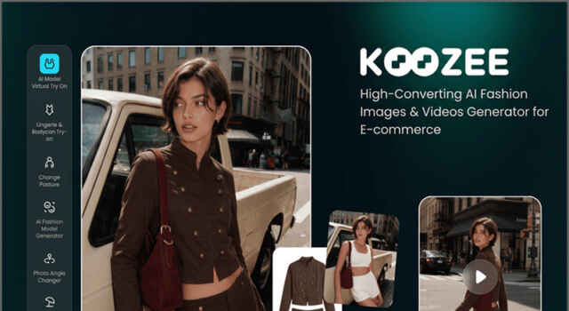 Software: Koozee Launches an All-in-One AI Visual Production Platform for Apparel E-Commerce