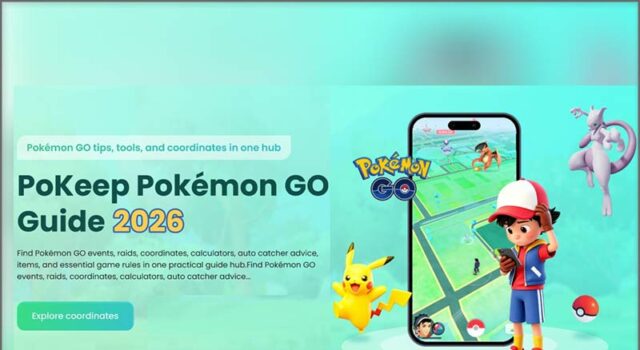 Software: PoKeep Launches a New Pokémon GO Guide Hub for Events, Coordinates, Calculators, and Gameplay Resources